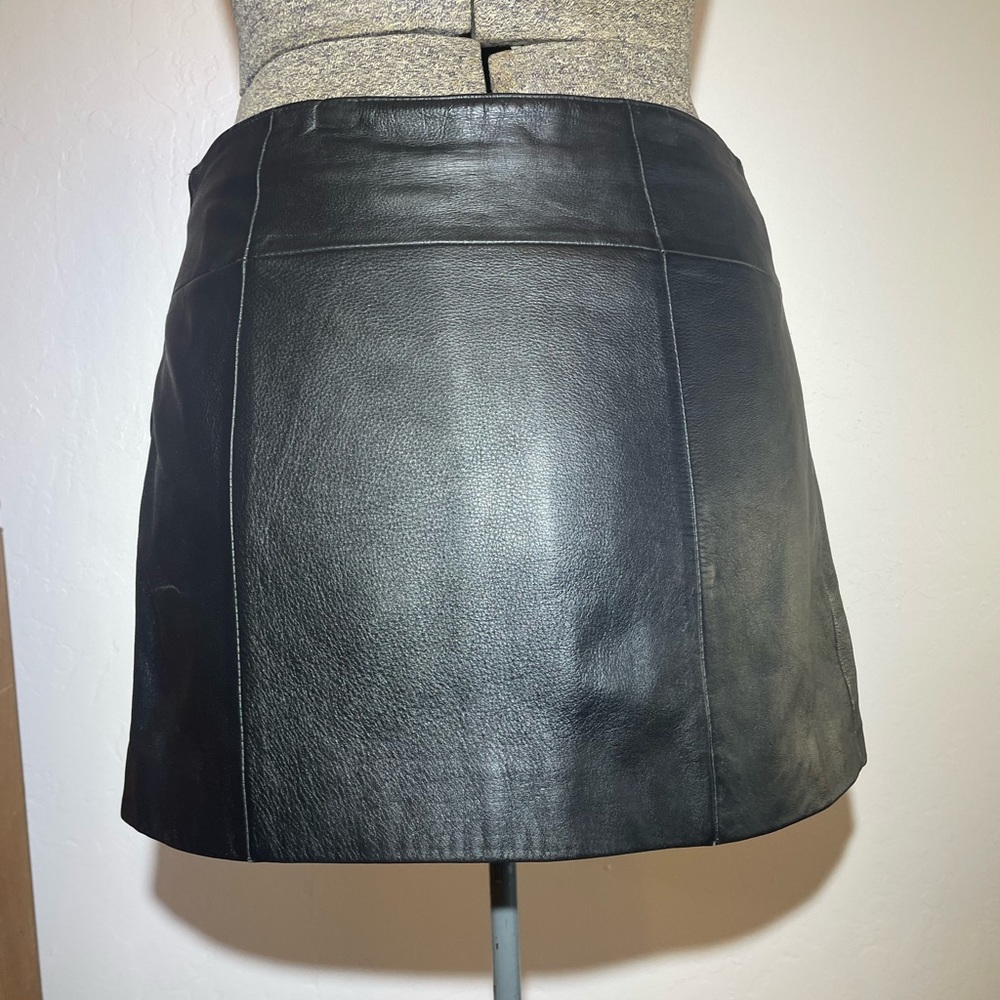 Wilson’s Leather Maxima Leather Miniskirt